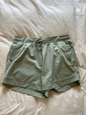 CALIA by Carrie Underwood Olive Athletic Drawstring Shorts